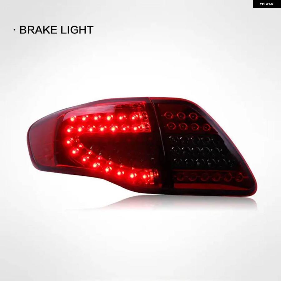 並行輸入品 トヨタ カローラ 2007 2008-2010 車用 LED トレーラーライト テールランプ リアシグナルの画像
