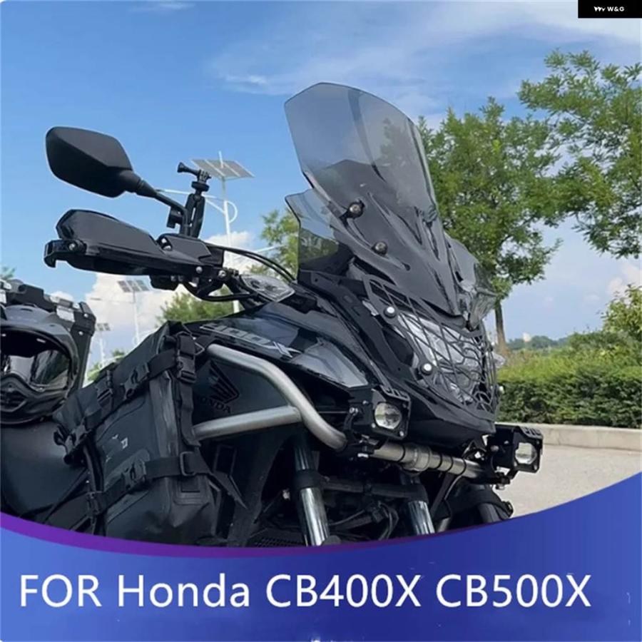 並行輸入品 ホンダ CB400X CB用 フロントウインドシールドとハイブレストプレートウインドシールド CB400X CB_6