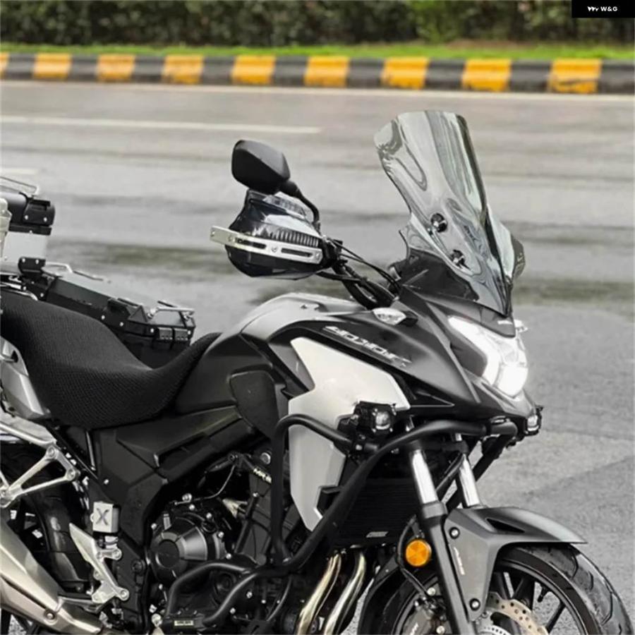 並行輸入品 ホンダ CB400X CB用 フロントウインドシールドとハイブレストプレートウインドシールド CB400X CB_8