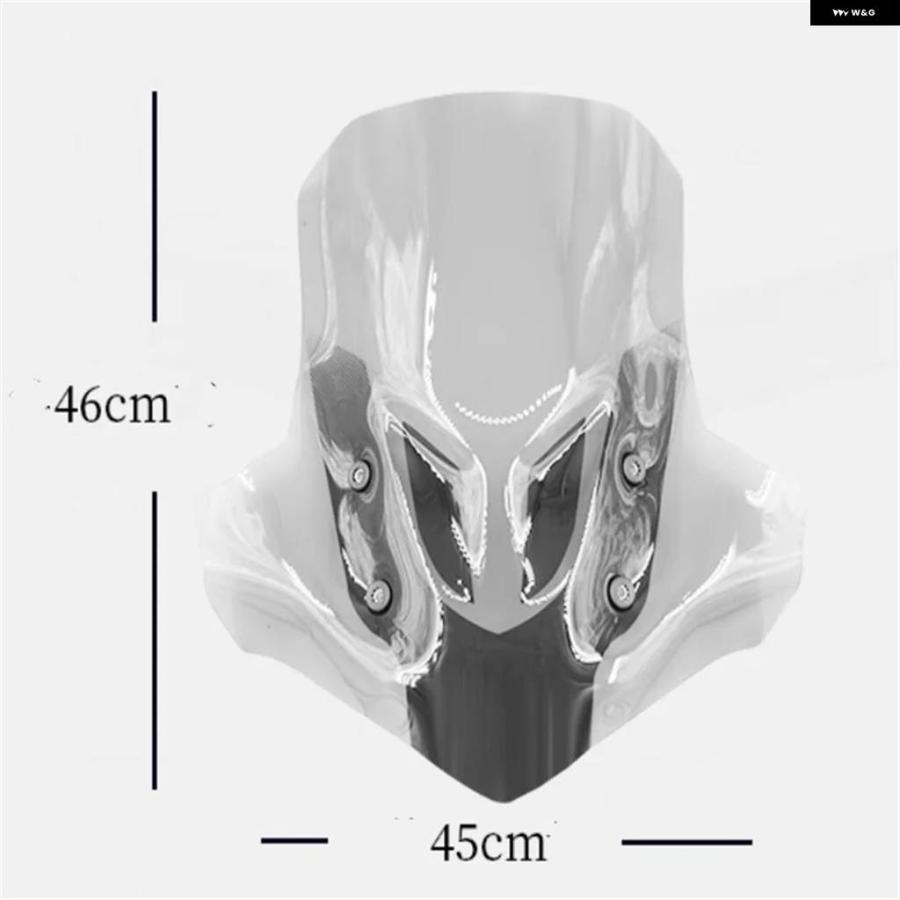並行輸入品 ホンダ CB400X CB用 フロントウインドシールドとハイブレストプレートウインドシールド CB400X CB_9