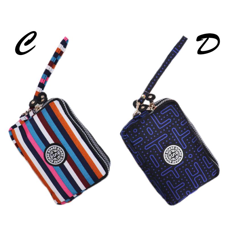 特価セール 3ファスナーポーチ 仕分けポーチ 仕切りポーチ ポーチ