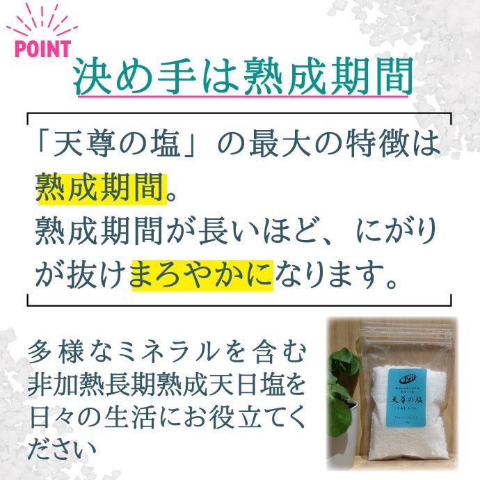 天尊の塩 経典 熟成１年物 お試しサイズ