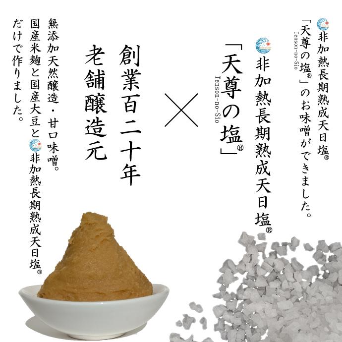 天尊の味噌　非加熱長期熟成天日塩仕込み　国産大豆 　 |  | 03