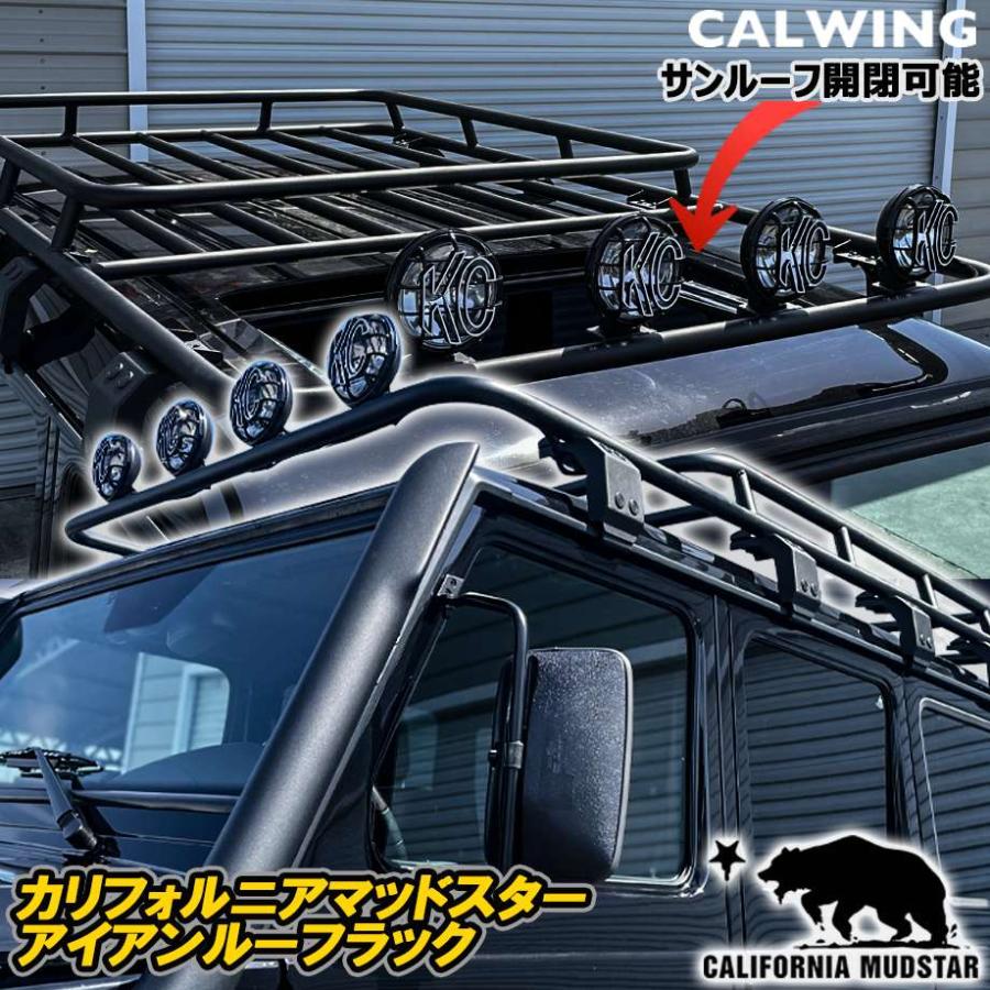 カリフォルニアマッドスター Gクラス W463 アイアン ルーフラック