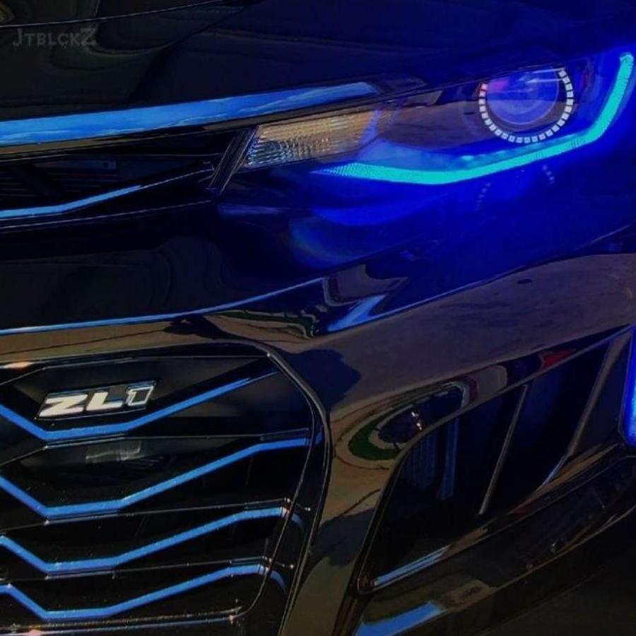 16-18y カマロ カラーシフト 2.0 LED デイライト DRL 16-18y カマロ カラーシフト 2.0 LED デイライト DRL