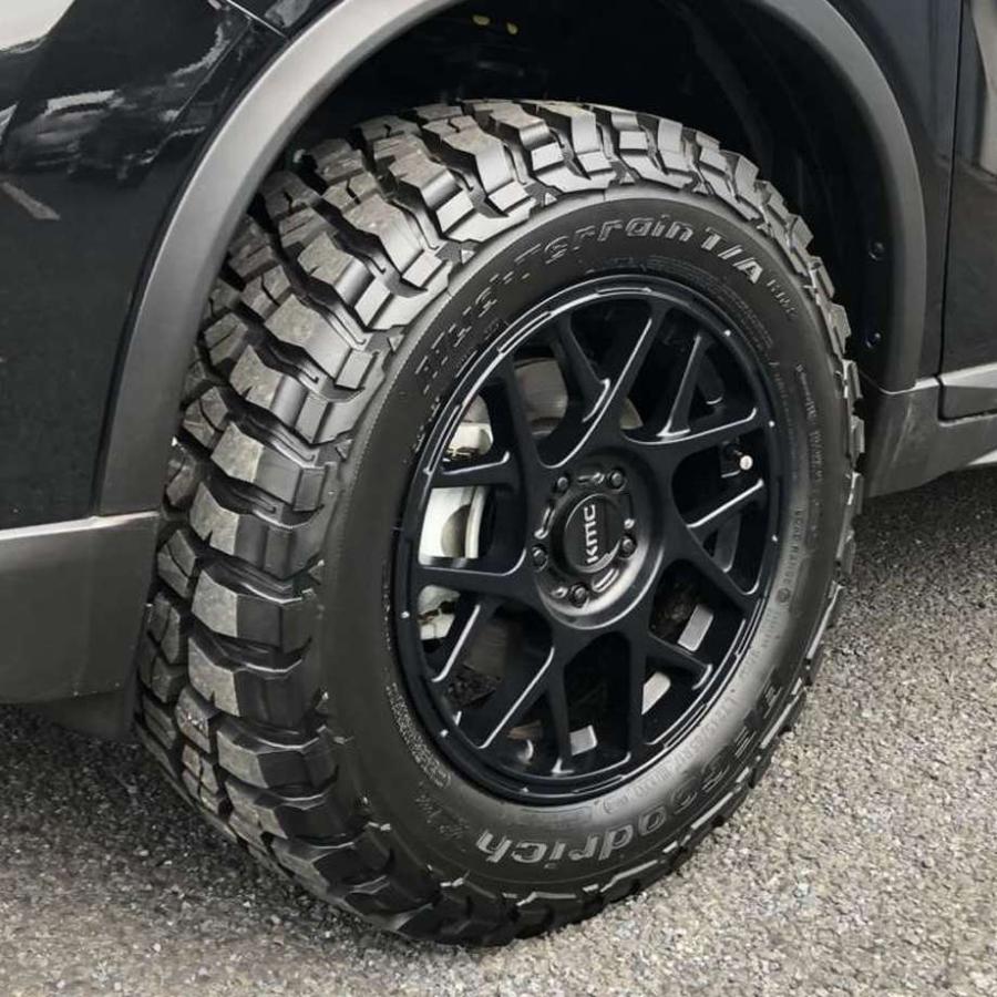 15y- レネゲード | ホイール KM708 BULLY サテンブラック 17X8.0J+38 