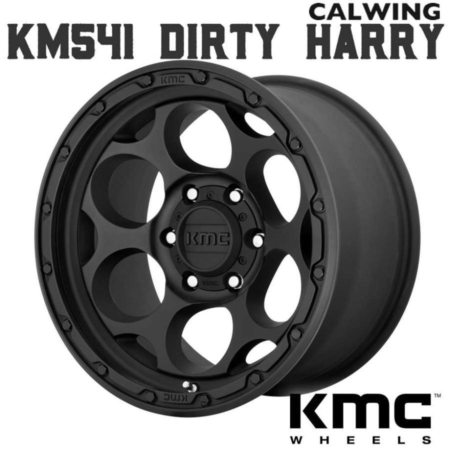 ハマー H3 | ホイール KM541 DIRTY HARRY テクスチャードブラック 17X8 