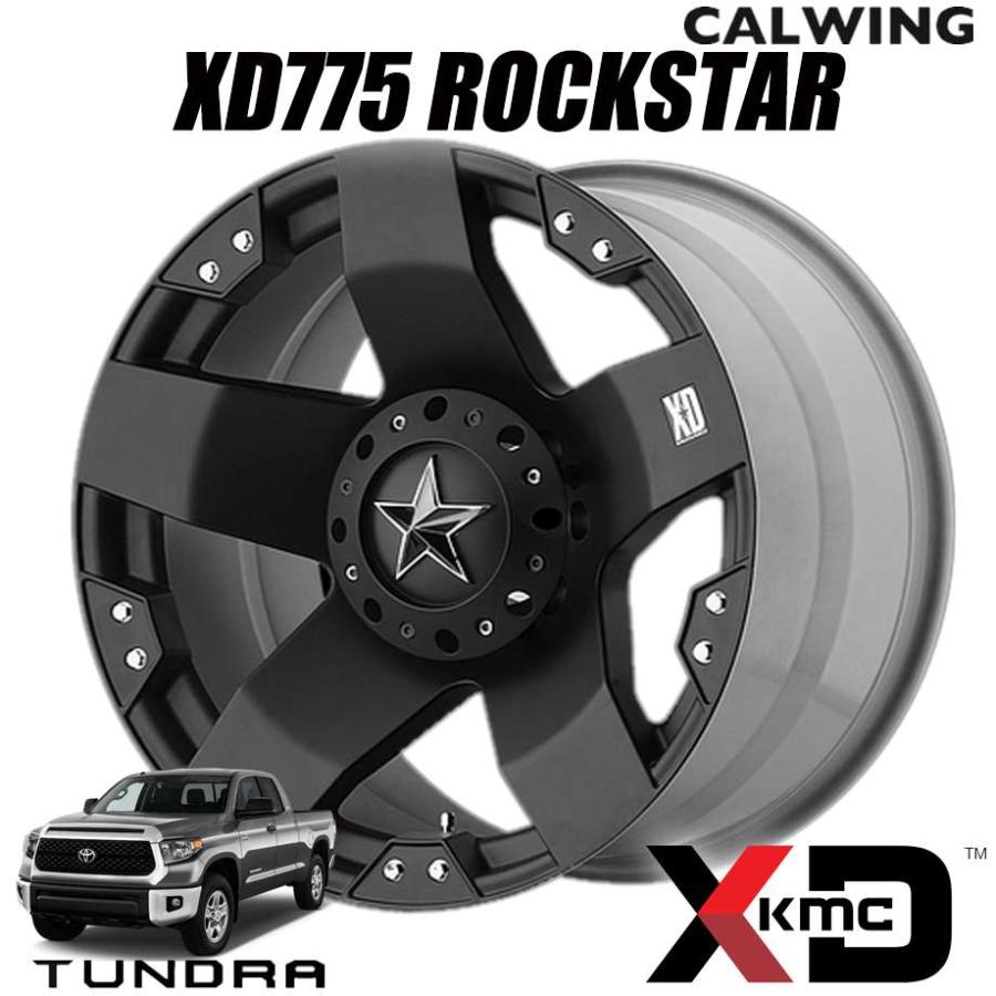07y- タンドラ | ホイール XD775 ROCKSTAR マットブラック 20x8.5J+50