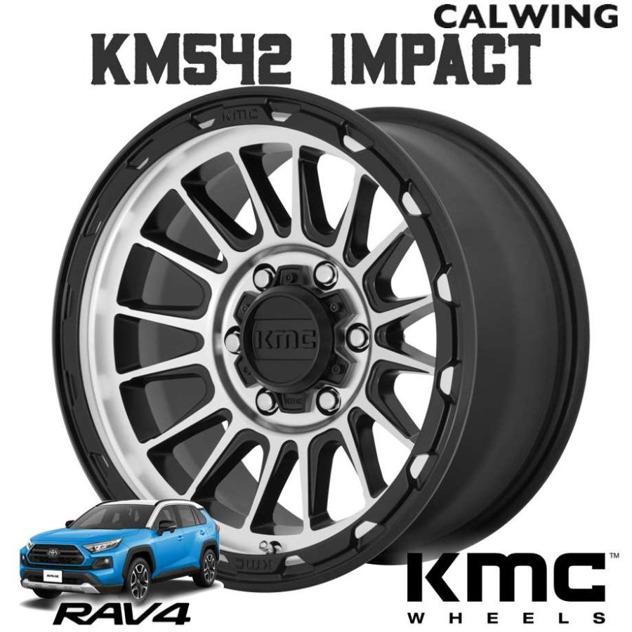 18y- ラブフォー RAV4 | ホイール KM542 IMPACT 16X7+30 5X114.3