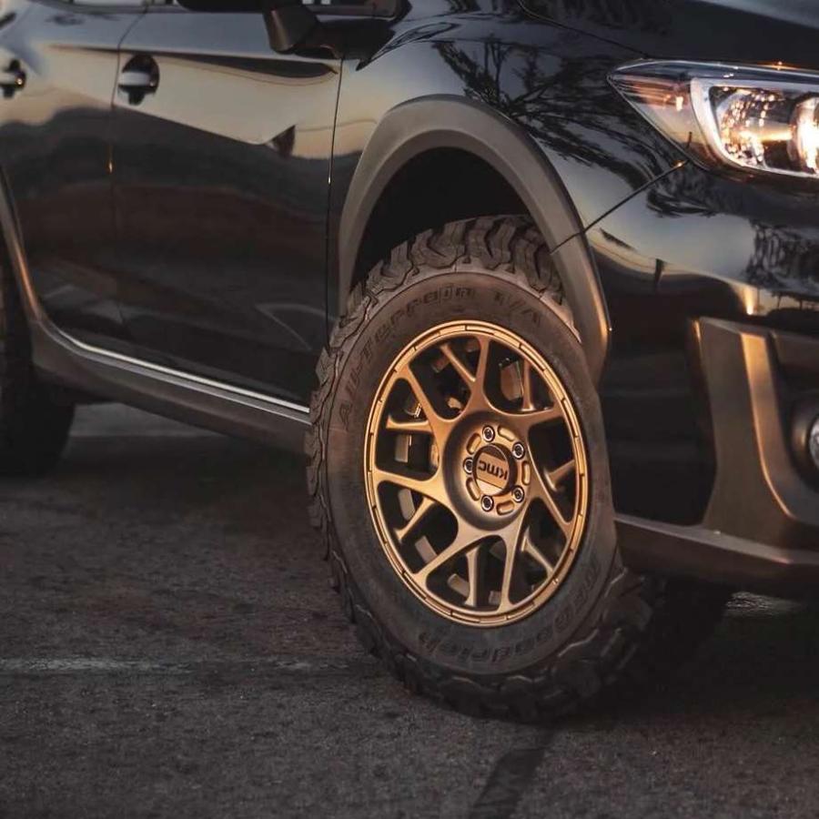 デリカ D5 | ホイール KM708 BULLY 17X8+38 5X114.3 マットブロンズ 1