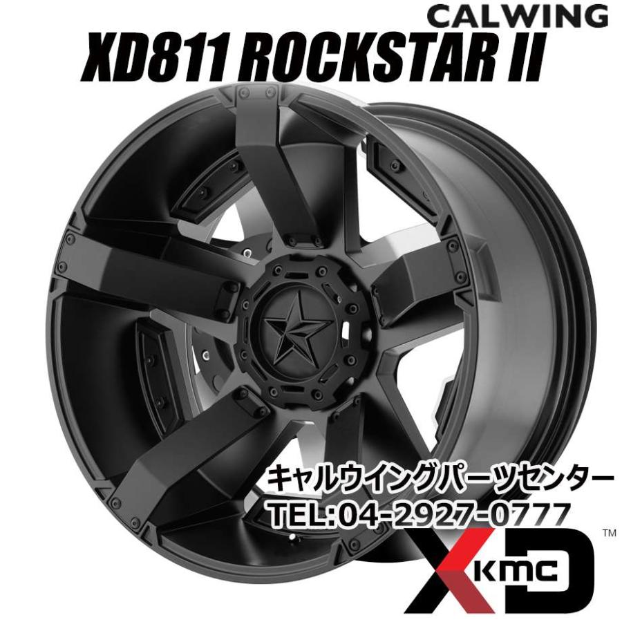 XD811 ROCKSTAR 2 マットブラック マットブラックアクセント 20X9 +18
