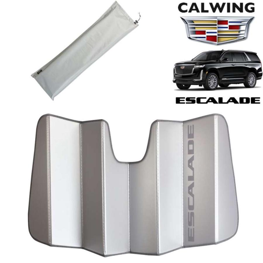 21y- エスカレード/エスカレードESV | サンシェード ESCALADEロゴ 収納