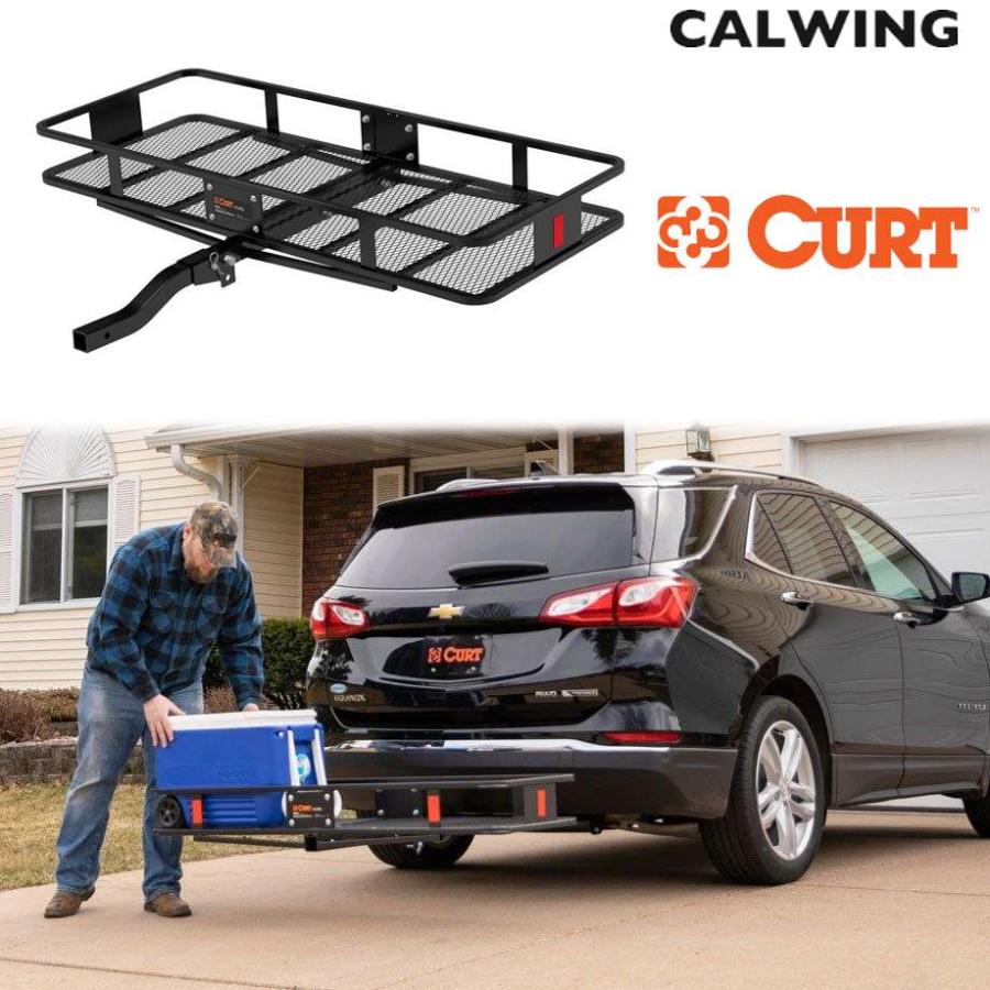 ヒッチカーゴラック バスケットカーゴキャリア 60X24インチ CURT