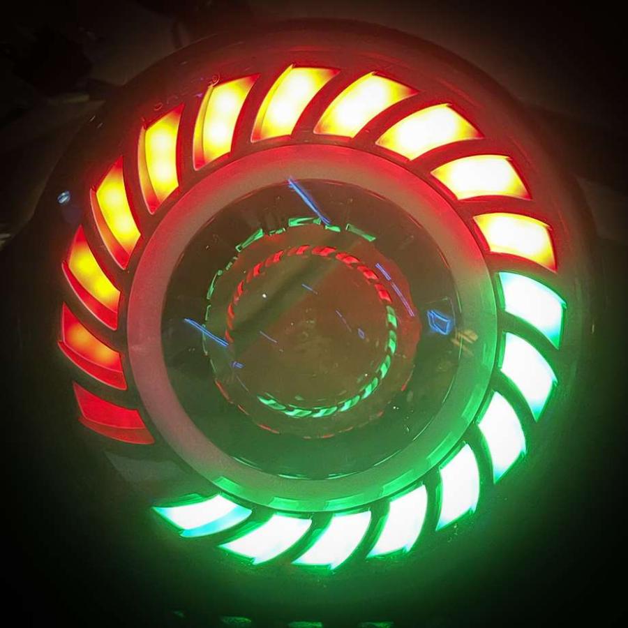 カリフォルニアマッドスター 07-18y ジープ ラングラー JK | LEDヘッドライト シンフォニー RGB マルチカラー_7