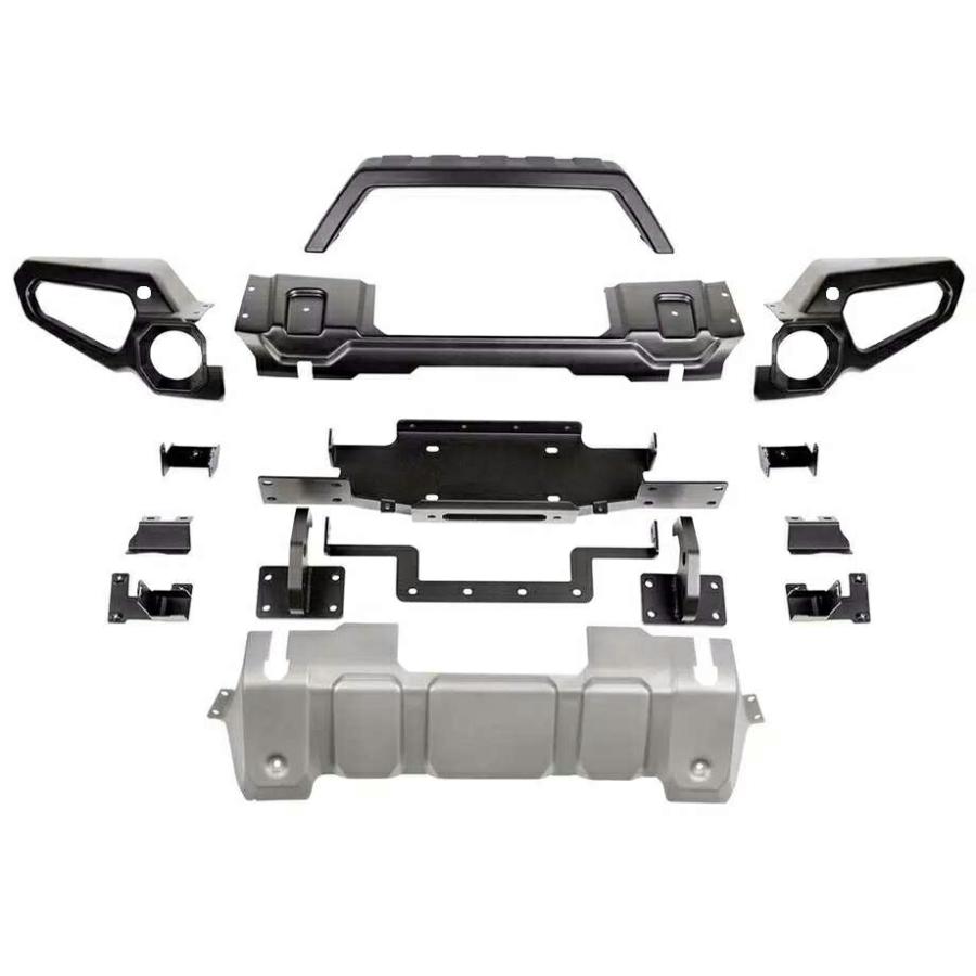 JeepラングラーJL 現行型 パーツ 18y- ジープ ラングラー JL | アイアンフロントバンパー レーダー