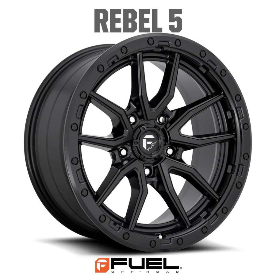 18y- ジープ ラングラー JL | ホイール REBEL D679 マットブラック 5H