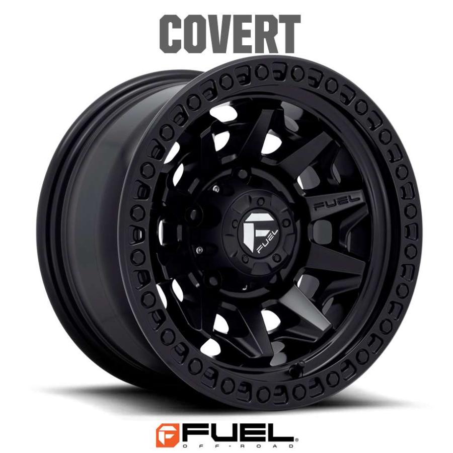18y- ジープ ラングラー JL | ホイール COVERT D694 マットブラック 5H