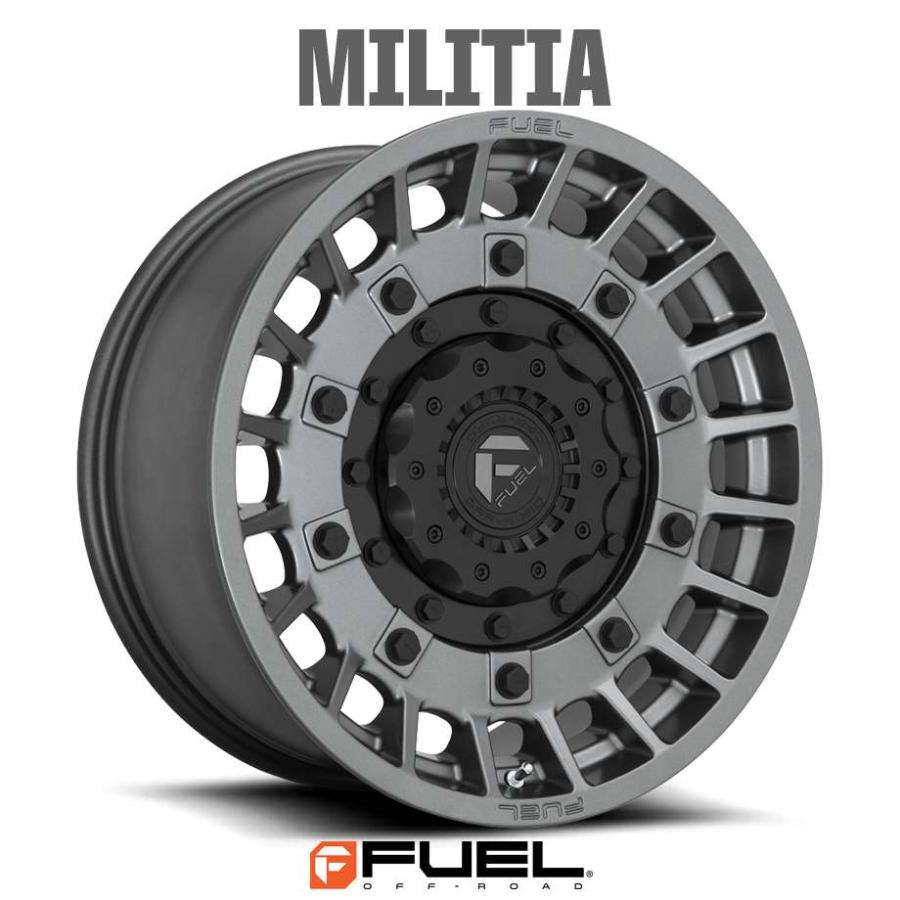 18y- ジープ ラングラー JL | ホイール MILITIA D726 アンスライト