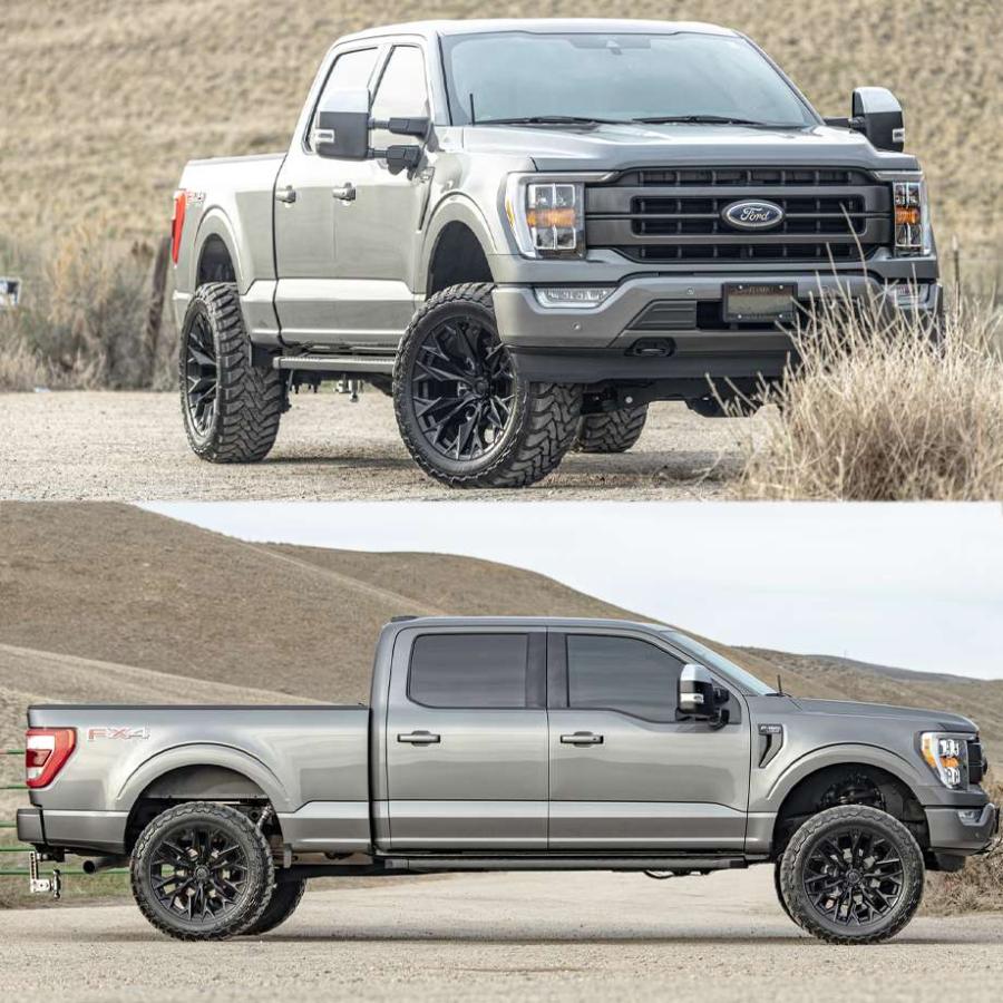 F150 ラプター | ホイール FLAME D803 グロスブラックミルド 6H-135