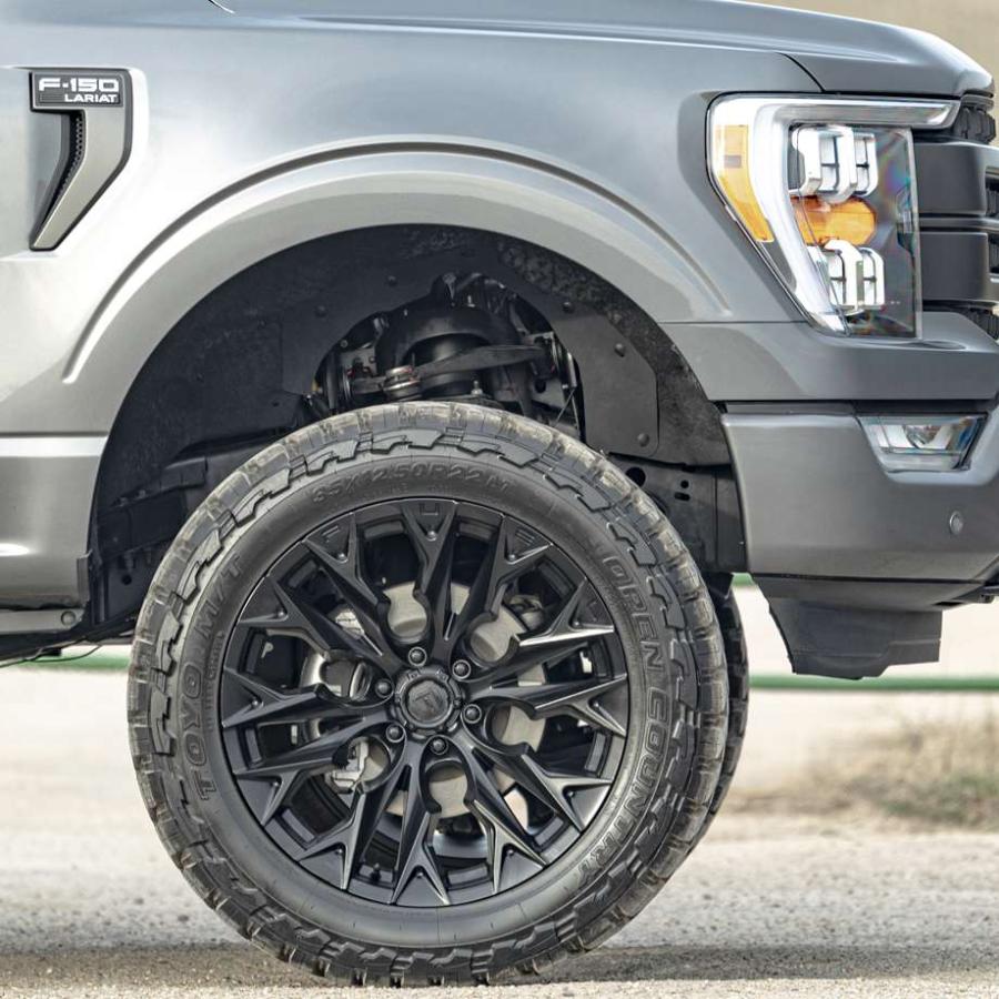 F150 ラプター | ホイール FLAME D803 グロスブラックミルド 6H-135
