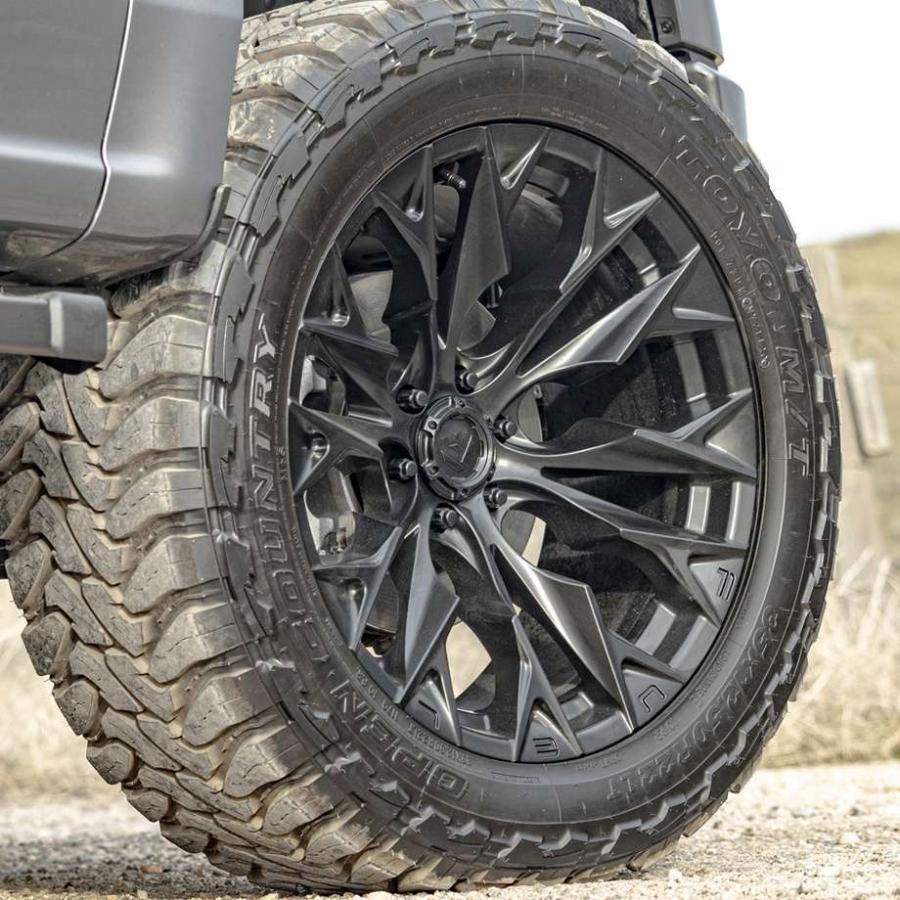 F150 ラプター | ホイール FLAME D803 グロスブラックミルド 6H-135