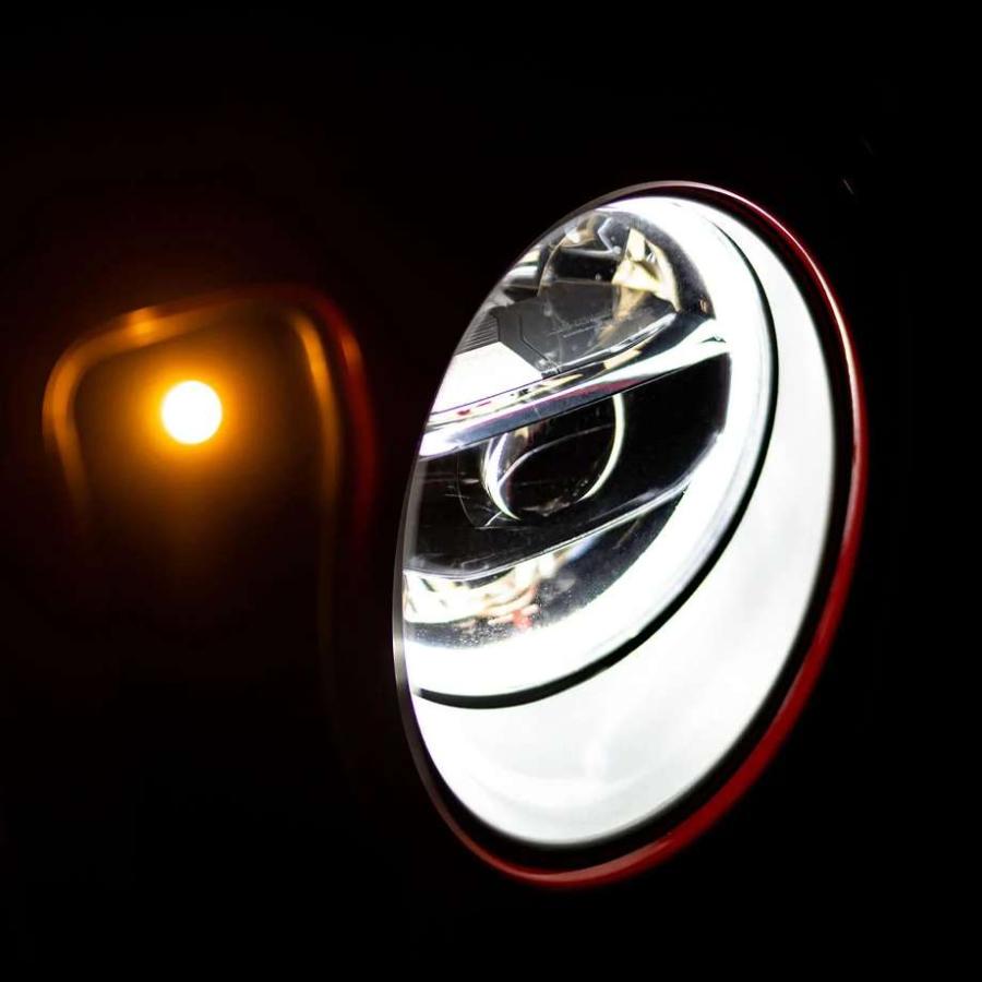 18y- ジープ ラングラーJL ハロゲン車 | LEDヘッドライト インナー
