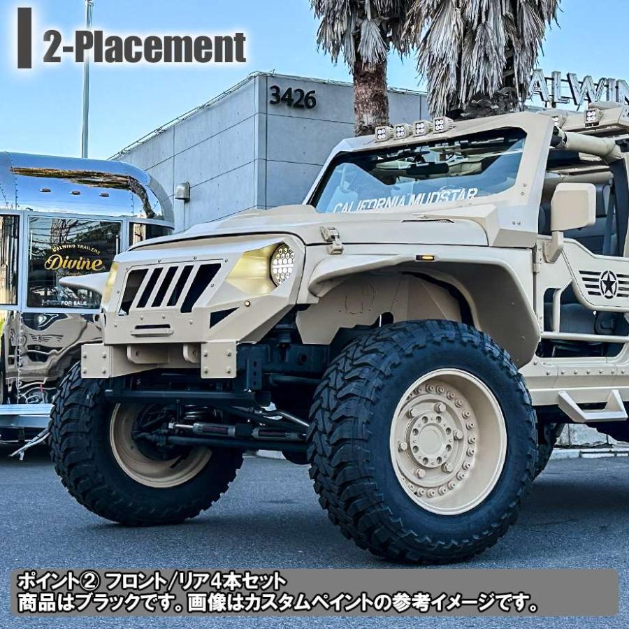 カリフォルニアマッドスター ジープ ラングラー JK JL 20インチアルミ