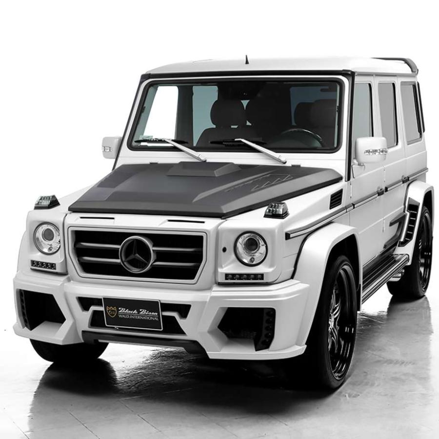16y-18y Gクラス W463 | ゲレンデ用 ブラックバイソン ボンネット