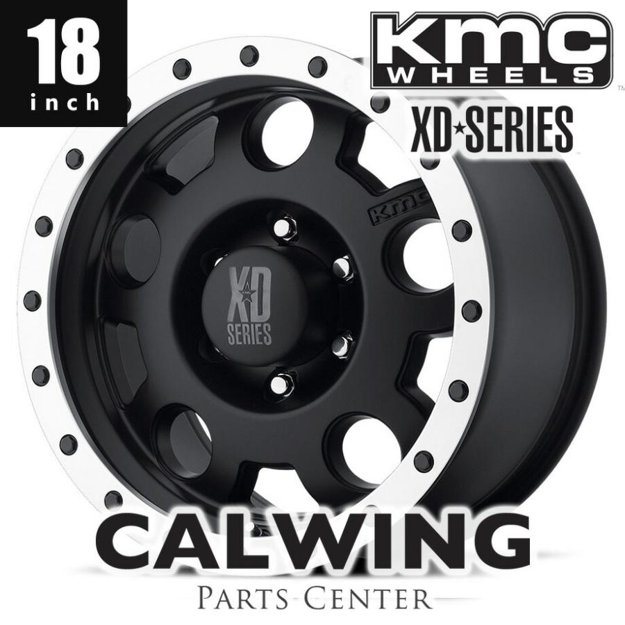 ハイラックスサーフ215系 プラド120系 FJクルーザー KMC XD125 マット 