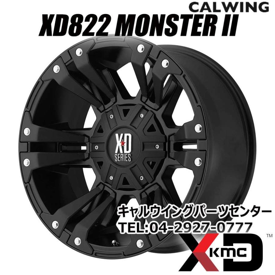 シルバラード | ホイール XD822 MONSTER 2 サテンブラック 20X9 +18
