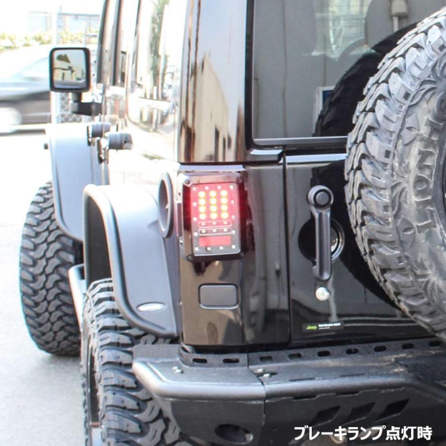 カリフォルニアマッドスター 07-18y ジープ ラングラー JK LED