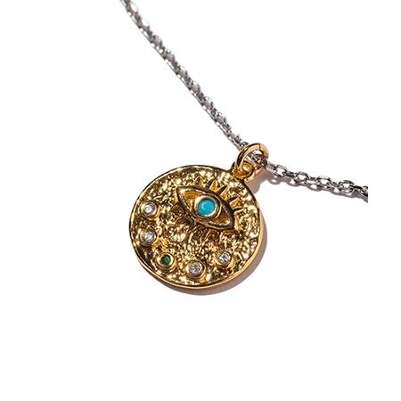 【glamb(グラム)】Evil Eye Coin Necklace イーブルアイコインネックレス(GB0423-AC16)｜cambio｜11