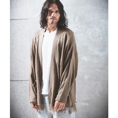 【NOISESCAPE(ノイズスケープ)】 Fringes & button-less design cardigan カーディガン(nsa055-2cc)｜cambio｜04