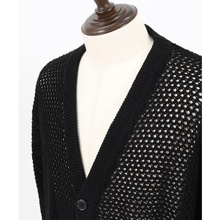 【ADAM PATEK(アダムパテック)】 mesh knit cardigan カーディガン(AP2311016)｜cambio｜18