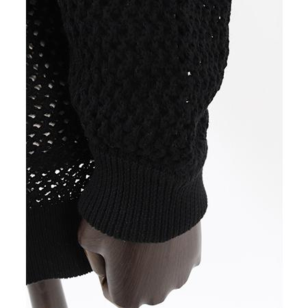 【ADAM PATEK(アダムパテック)】 mesh knit cardigan カーディガン(AP2311016)｜cambio｜20