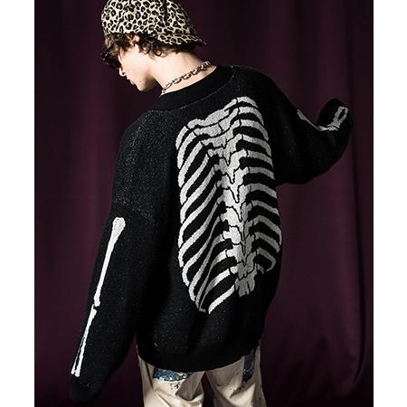 【glamb(グラム)】Skeleton Cardigan スケルトンカーディガン(GB0124-KNT01)｜cambio｜06