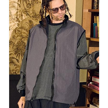 【ADAM PATEK(アダムパテック)】 light nylon reversible vest ベスト(AP2413028)｜cambio｜06