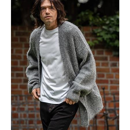CAMBIO（カンビオ） 【】Shaggy Knit Oversized Cardigan ニット