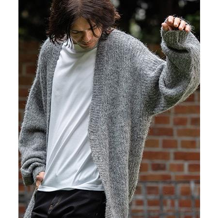 CAMBIO（カンビオ） 【】Shaggy Knit Oversized Cardigan ニット