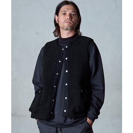 EGO TRIPPING MINIMACRAFT ウール混シャツ EGO TRIPPING 【EGO