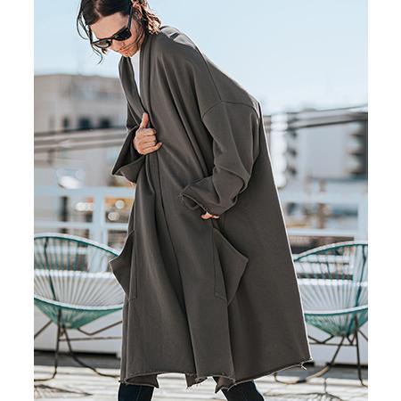 CAMBIO（カンビオ） 【】KIMONO Like Sweat Gown スウェットガウン