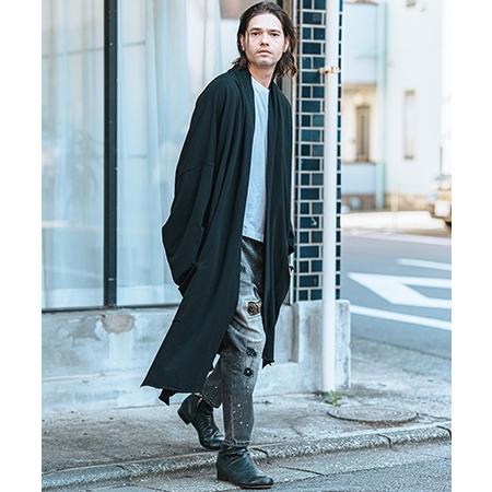 CAMBIO KIMONO Like Sweat Gownスウェットガウンカーデ CAMBIO 【CAMBIO(カンビオ)】KIMONO Like Sweat Gown スウェットガウン