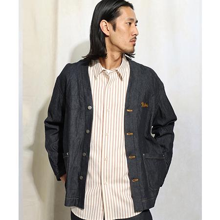 ROTAR（ローター） 【】11oz Denim Cardigan デニムカーディガン 