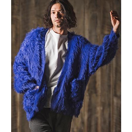 GLIMCLAP 【GLIMCLAP(グリムクラップ)】Feather yarn Button less