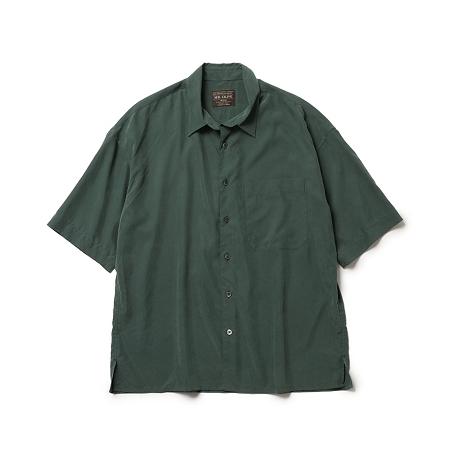 【MROLIVE(ミスターオリーブ)】T-R POWDER CLOTH -SQUEARE CUT  S-S SHIRT シャツ(M231145)｜cambio｜09