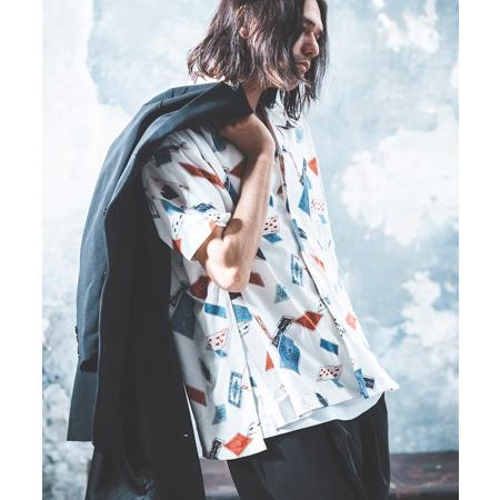 【NOISESCAPE(ノイズスケープ)】iroquois×NOISESCAPE Exclusive patterned shirts(playing cards pattern) シャツ(nss075-3cd-ir)｜cambio｜17