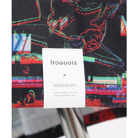 【NOISESCAPE(ノイズスケープ)】iroquois×NOISESCAPE Exclusive patterned shirts(neon art pattern) シャツ(nss062-3cd-ir)｜cambio｜21