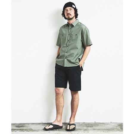 【Magine(マージン)】 T-C HIGH COUNT BROAD WORK SHIRTS S-S 半袖シャツ(2321-005)｜cambio｜12