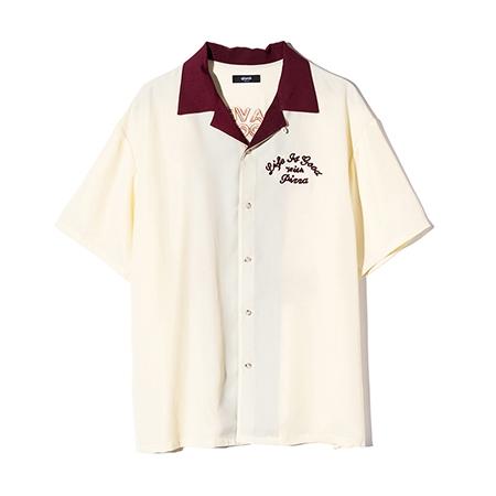 glamb　ボウリングシャツ glamb（グラム） シャツ Good Luck Bowling Shirt / グッドラック