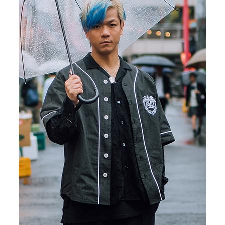 EFFECTEN 【EFFECTEN(エフェクテン)】Graph Check BB Shirts ベース 